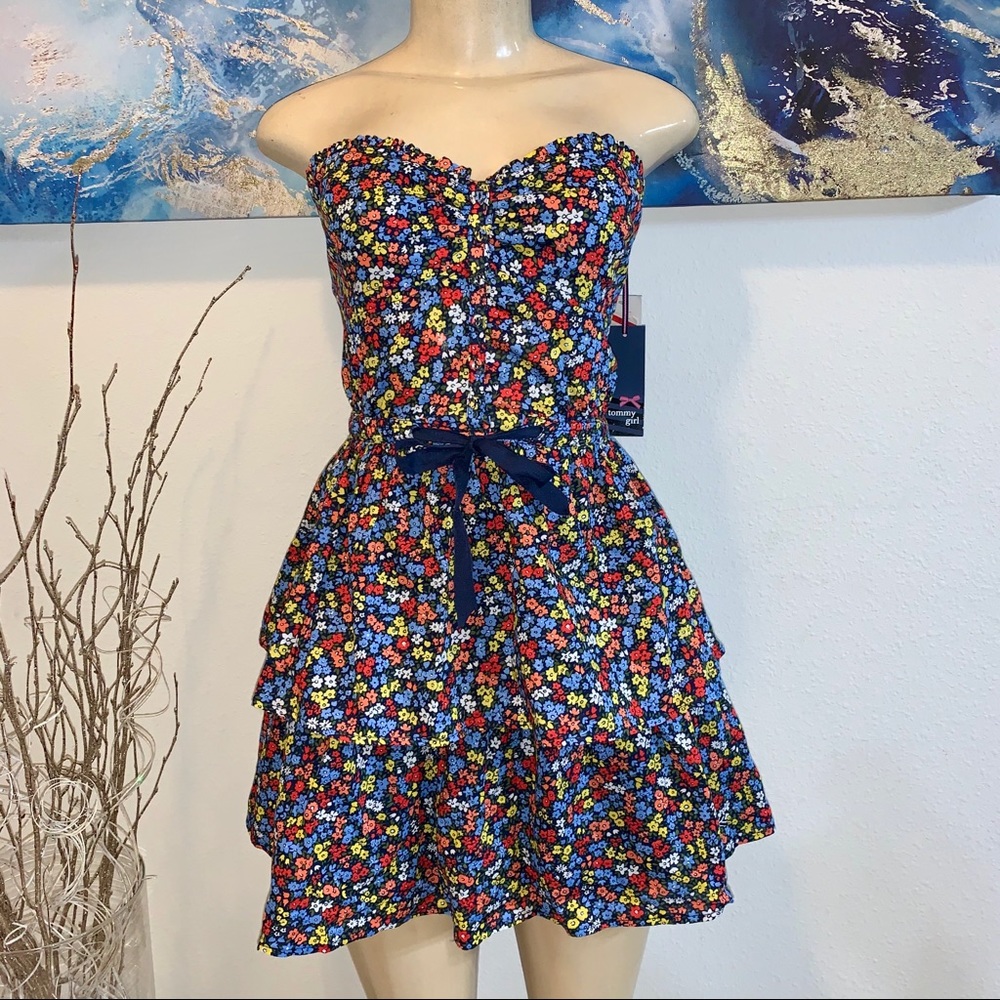 TOMMY GIRL Floral Dress